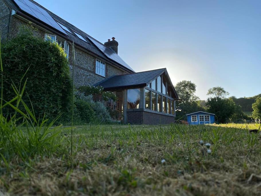 Eco-Friendly Dorset Cottage With Spa Set In Heart Of Countryside Sydling St Nicholas Exterior photo